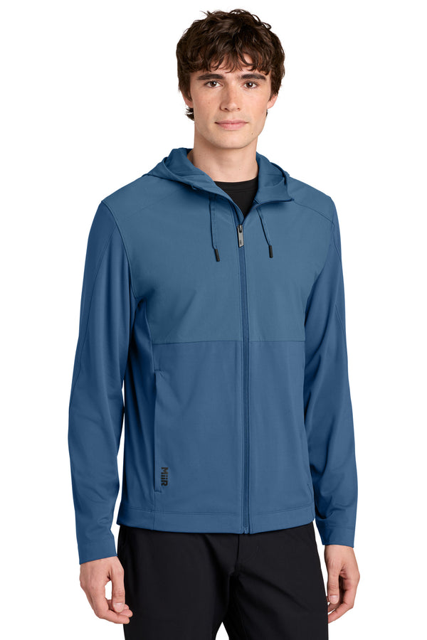 MiiR MRA230 Kivu Hybrid Full-Zip Hooded Jacket