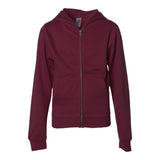 Independent Trading Co SS4001YZ Youth Midweight Full-Zip Hooded Sweatshirt