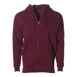 Independent Trading Co IND4000Z Unisex Heavyweight Full-Zip Hooded Sweatshirt