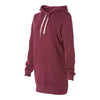 Independent Trading Co PRM65DRS Women’s Special Blend Hooded Sweatshirt Dress