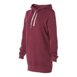 Independent Trading Co PRM65DRS Women’s Special Blend Hooded Sweatshirt Dress