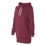 Independent Trading Co PRM65DRS Women’s Special Blend Hooded Sweatshirt Dress