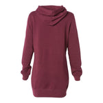 Independent Trading Co PRM65DRS Women’s Special Blend Hooded Sweatshirt Dress