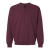 Gildan SF008 Unisex Softstyle Midweight 1/4 Zip Sweatshirt