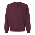 Gildan SF008 Unisex Softstyle Midweight 1/4 Zip Sweatshirt