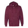 Independent Trading Co SS4500Z Unisex Midweight Full-Zip Hooded Sweatshirt