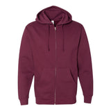 Independent Trading Co SS4500Z Unisex Midweight Full-Zip Hooded Sweatshirt
