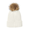Port Authority C990 Faux Fur Pom Beanie