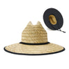 Empire Cove Straw Lifeguard Sun Hats with Cotton Underbrim Coastal Edition