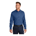 Port Authority W816 Long Sleeve Nailhead Easy Care Shirt