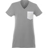 Elevate TM97815 Women's MONROE Short Sleeve Pocket Tee