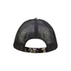 Mega Cap 7655M Floral Print Mesh Cap