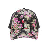 Mega Cap 7655M Floral Print Mesh Cap