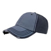 Mega Cap 7673 Distressed Heavy Washed Cotton Twill