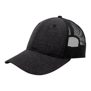 Mega Cap 6904M Heather Suiting Trucker - 