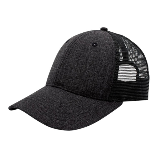 Mega Cap 6904M Heather Suiting Trucker