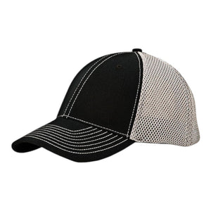 Mega Cap 6896 Brushed Cotton Mesh Back - 