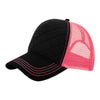 Mega Cap 6878B Quilted Neon Trucker