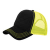Mega Cap 6878B Quilted Neon Trucker