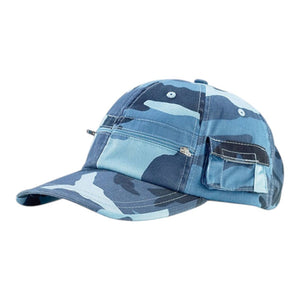 Mega Cap 9014 Casual Style Camouflage Twill Washed Pocket Hat - 