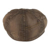 Mega Cap 6557 Heavy Washed New Herringbone Newsboy Hat