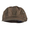 Mega Cap 6557 Heavy Washed New Herringbone Newsboy Hat