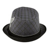 Mega Cap 8925 Plaid Fedora Hat