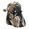 Mega Cap 9020A Camouflage Twill Cap with Flap