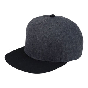 Mega Cap 6996E Wool Flat Bill Snapback - 