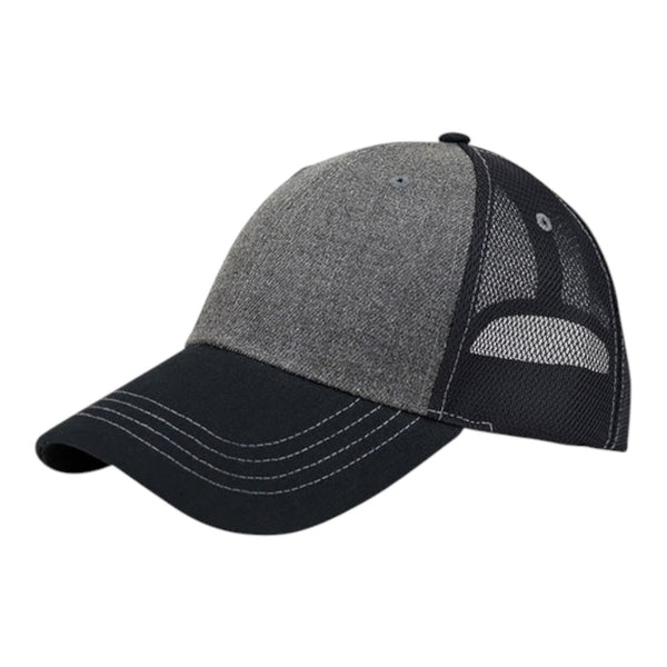 Mega Cap 6850 Deluxe Wool Look Twill Trucker Hat