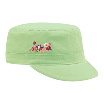 Mega Cap 9048XY Youth Peach Feel Cotton Fidel Army Hat