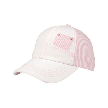 Mega Cap 6868XY Toddler Low Profile Retro Two-Tone Denim Hat
