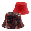 Mega Cap 6571Y Girls’ Reversible Twill Bucket Hat