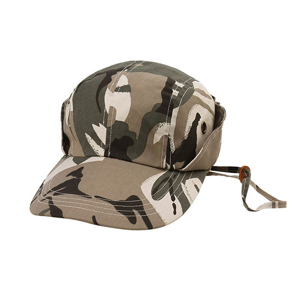Mega Cap 9019A Camouflage Twill Fishing Cap with Chin Cord