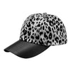 Mega Cap 6874 Leopard Print Cap with PU Leather Bill