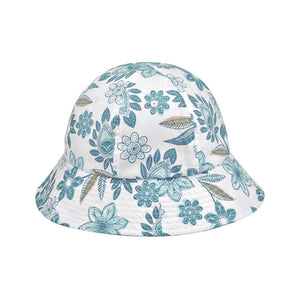 Mega Cap 6577Y Girls’ Floral Bucket Hat - 