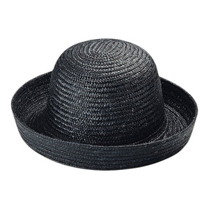 Mega Cap 8019 Ladies' Sewn Braid Straw Hat - 