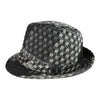 Mega Cap 8936 Jacquard Fedora Hat