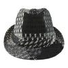 Mega Cap 8936 Jacquard Fedora Hat