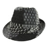 Mega Cap 8936 Jacquard Fedora Hat