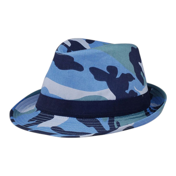 Mega Cap 8919 Camouflage Fedora Hat