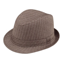 Mega Cap 8928 Herringbone Fedora Hat - 