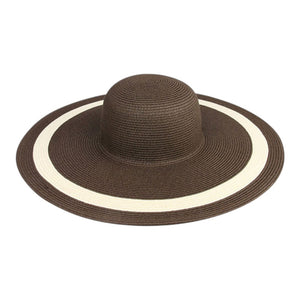 Mega Cap 8218 Ladies' Wide Brim Fashion Toyo Hat - 