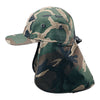 Mega Cap 9020A Camouflage Twill Cap with Flap