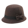 Mega Cap 8943 Infinity Selections Wool Plaid Cloche Hat