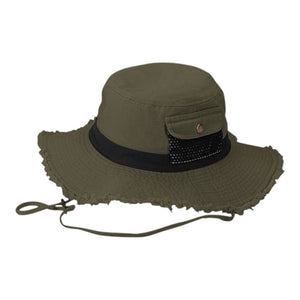 Mega Cap 7862 Cotton Twill Washed Bucket Hat - 