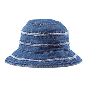 Mega Cap 7897Y Youth Cut & Sewn Denim Bucket Hat - 