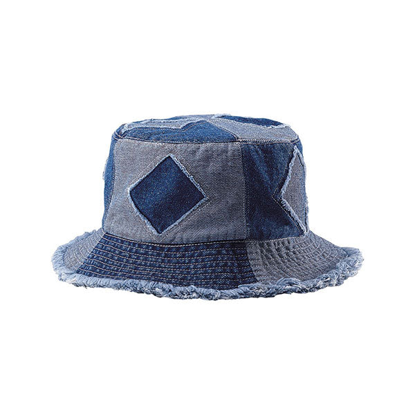 Mega Cap 7890Y Youth Cut & Sewn Denim Washed Bucket Hat