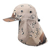 Mega Cap 9020A Camouflage Twill Cap with Flap