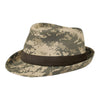 Mega Cap 8919 Camouflage Fedora Hat